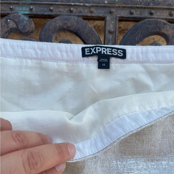 Express Peplum Ruffle Mini Skirt (Size 12) - Picture 8 of 10